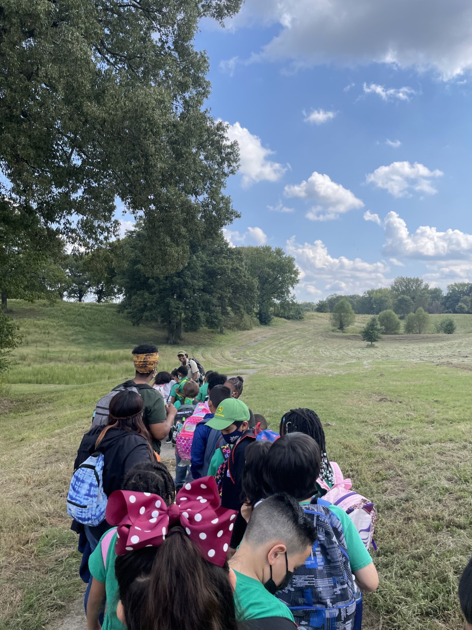 Compass third graders take a field trip! Clean Memphis